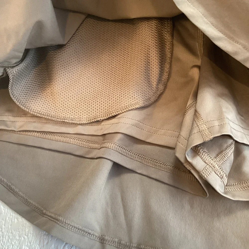 All in Motion Flex‎ Woven Skort Taupe Color Size XXL NEW Athleisure Tennis